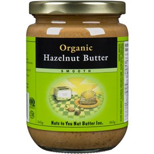 Nuts to You Nut Butter Hazelnut Butter Smooth Organic 365 g 