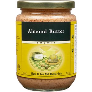 Nuts to You Nut Butter Smooth Almond Butter 365 g 