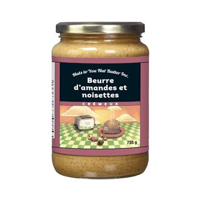 Nuts to You Creamy Almond&Hazelnut Butter 735g