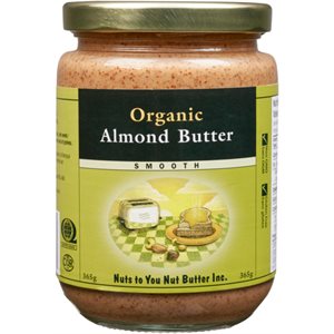 Nuts to You Nut Butter Smooth Organic Almond Butter 365 g 
