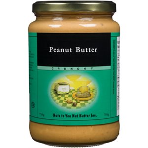 Nuts to You Nut Butter Crunchy Peanut Butter 750 g 