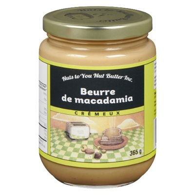 Nuts to You Macadamia Butter Smooth 365g