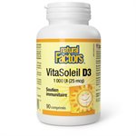 Natural Factors SunVitamin D3  1000 IU  90 Tablets