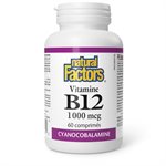 Natural Factors Vitamin B12   1000 mcg  60 Tablets