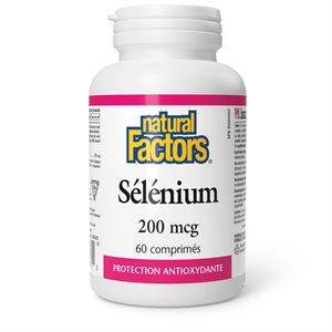 Natural Factors Selenium 200 mcg 60 Tablets