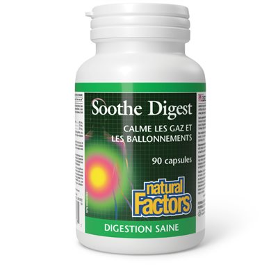 Natural Factors Soothe Digest 90 Capsules