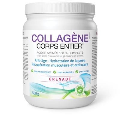 Collagène Corps Entier Collegène Corps entier 500 g poudre Grenade