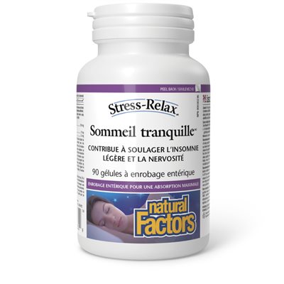 Natural Factors Tranquil Sleep 90 Enteric Coated Softgels