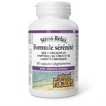 Natural Factors Serenity Formula®  with Ashwagandha    125 mg Sensoril™ ashwagandha extract  60 Vegetarian Capsules