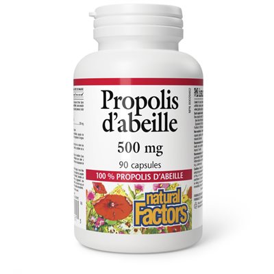 Natural Factors Bee Propolis 500 mg 90 Capsules