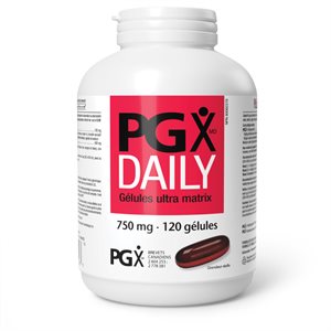 Natural Factors PGX Daily Gélules ultra matrix 750 mg 120 gélules