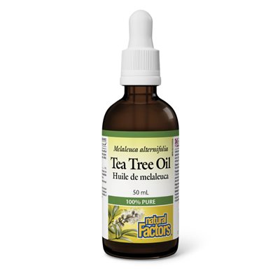 Natural Factors Tea Tree Oil 50 mL Liquid