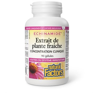 Natural Factors Extrait de plante fraîche Concentration clinique 90 gélules