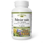 Natural Factors Palmier nain  avec lycopène    90 gélules