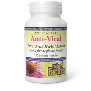 Natural Factors Anti-Viral Potent Fresh Herbal Extract 120 Softgels