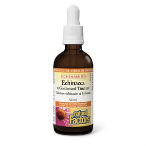 Natural Factors Echinacea & Goldenseal 50 mL Tincture