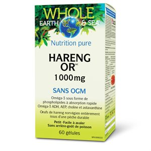 Whole Earth & Sea® Herring Gold™ 1000 mg 60 Softgels