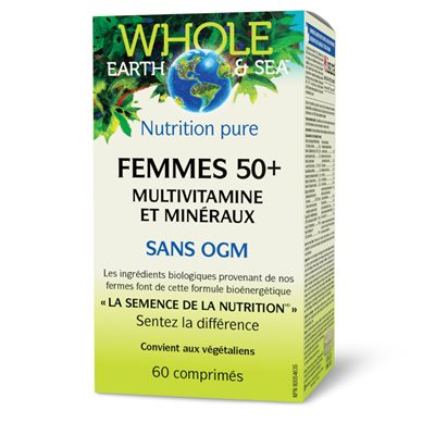 Whole Earth & Sea® Women’s 50+ Multivitamin & Mineral 60 Tablets