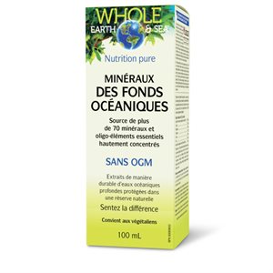 Whole Earth & Sea® Minéraux des fonds océaniques 100 mL liquide