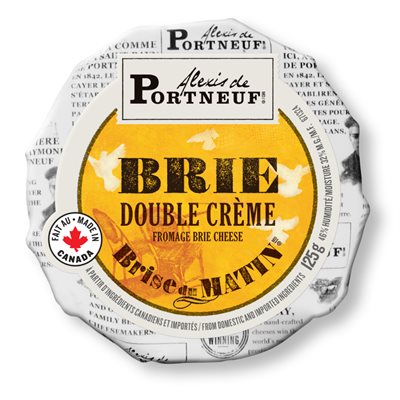 Alexis De Portneuf Fromage Brise Du Matin 32%Mg Double Crème 125 G Meule