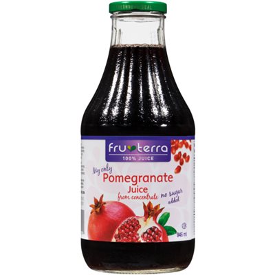 Fru-Terra 100% Juice Pomegranate Juice 946 ml 