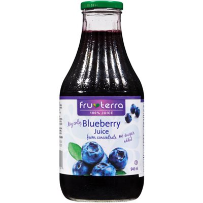 FRUTERRA JUS DE BLEUET 946ML