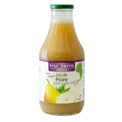 Fru-Terra Jus De Poire 946ml