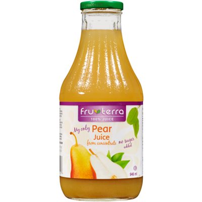 Fru-Terra 100% Juice Pear Juice 946 ml 