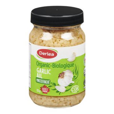 Derlea Organic Minced Garlic 125g