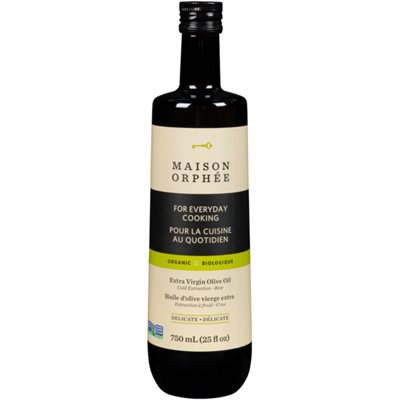 Maison Orphée Biologique Huile d'Olive Vierge Extra 750 ml