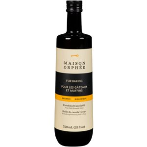 Maison Orphee Organic Unrefined Canola Oil 750 ml 
