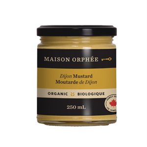 Maison Orphée Moutarde De Dijon Bio 250ml