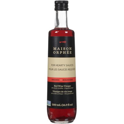 Maison Orphée Vinaigre de Vin Rouge 500 ml