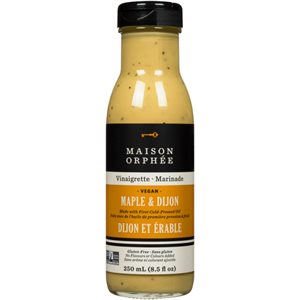 Maison Orphée Vinaigrette Marinade Dijon et érable 250 ml