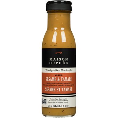 Maison Orphée Marinade Sésame et Tamari 250 ml