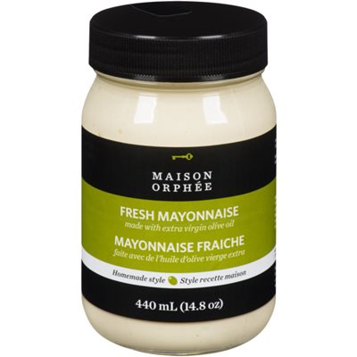 Maison Orphée Mayonnaise Fraiche Fait Avec De L'Huile D'Olive Vierge Extra