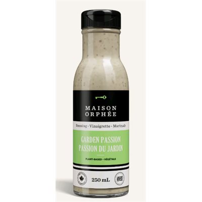 Maison Orphee Vinaigrette Marinade Passion Du Jardin 250ml