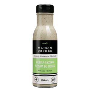 Maison Orphee Garden Passion Vinaigrette Marinade 250ml