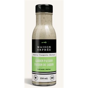 Maison Orphee Garden Passion Vinaigrette Marinade 250ml