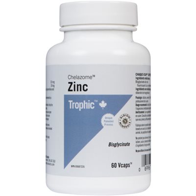 Trophic Zinc - Chelazome (30mg)