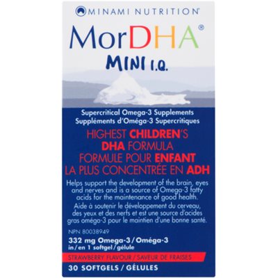 MorDHA Mini IQ Softgels 30 Soft Gels