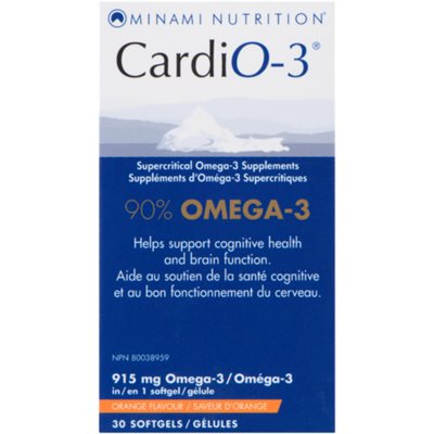 CardiO-3 90% Omega-3 Softgels 30UN