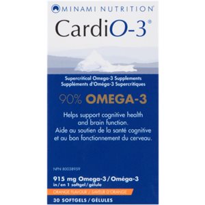 CardiO-3 90% d'oméga-3 - Gélules