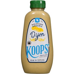 Koops Organic Mustard Dijon 325ml