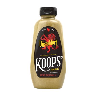 Koops' Organic Dusseldorf Mustard 325Ml