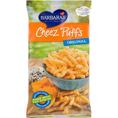 Barbara's Cheez Puffs Original 198 g