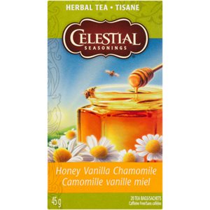 Celestial Seasonings Tisane Camomille Vanille Miel