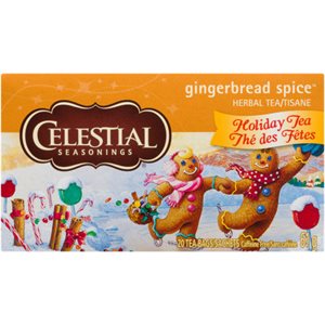 Celestial Seasonings Gingerbread Spice Christmas Tea 20 Sachets