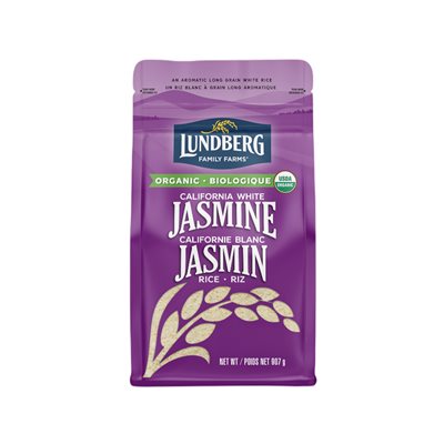 Lundberg Organic California White Jasmine Rice 907 g