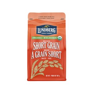 Lundberg Rice Organic Brown Short Grain 907 g